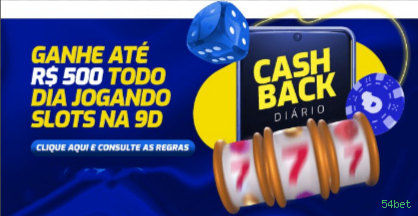 Slots online da 54bet com jackpots progressivos